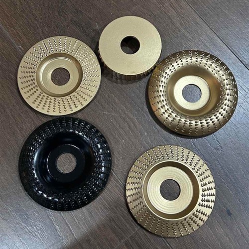 3/4/5X Carbide Wood Sanding Carving Shaping Disc For Grinder Grind Wheel Tool UK - Picture 8 of 17