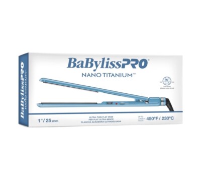 Babyliss Pro Nano Titanium Flat Iron 1Inch Ultra-Thin