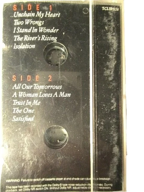 Joe Cocker Unchain My Heart Cassette Tape 1987 *TESTED*. - Image 2 of 3