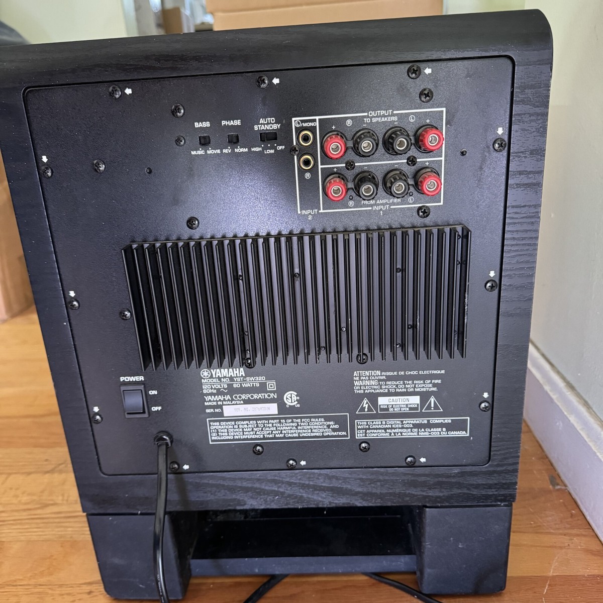 Yamaha Subwoofer System YST-SW320 | eBay Yamaha Subwoofer System YST-SW320 | eBay