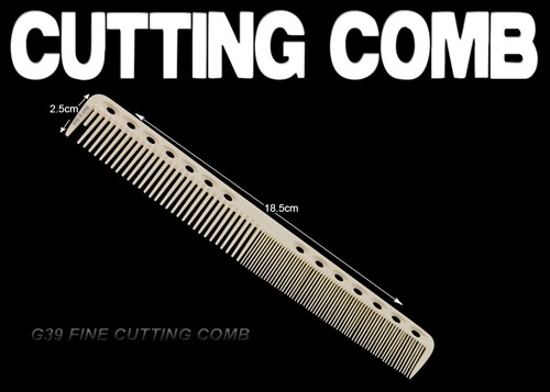 Barber Salon G39 Fine Cutting Comb White * * * UK SELLER * * *