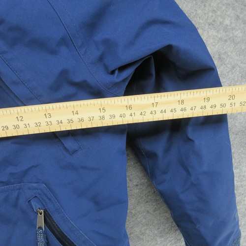 Patagonia Jacket Boys XS Blue Tres 3 in 1 Parka Shell & Down Jacket Hooded Youth - Picture 11 of 24