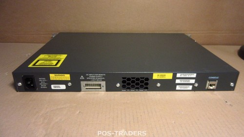 Cisco 2950 WS-C2950G-48-EI Switch 48-Port 10/100 Ports + 2x GBIC Slots + RM EARS - Afbeelding 2 van 3