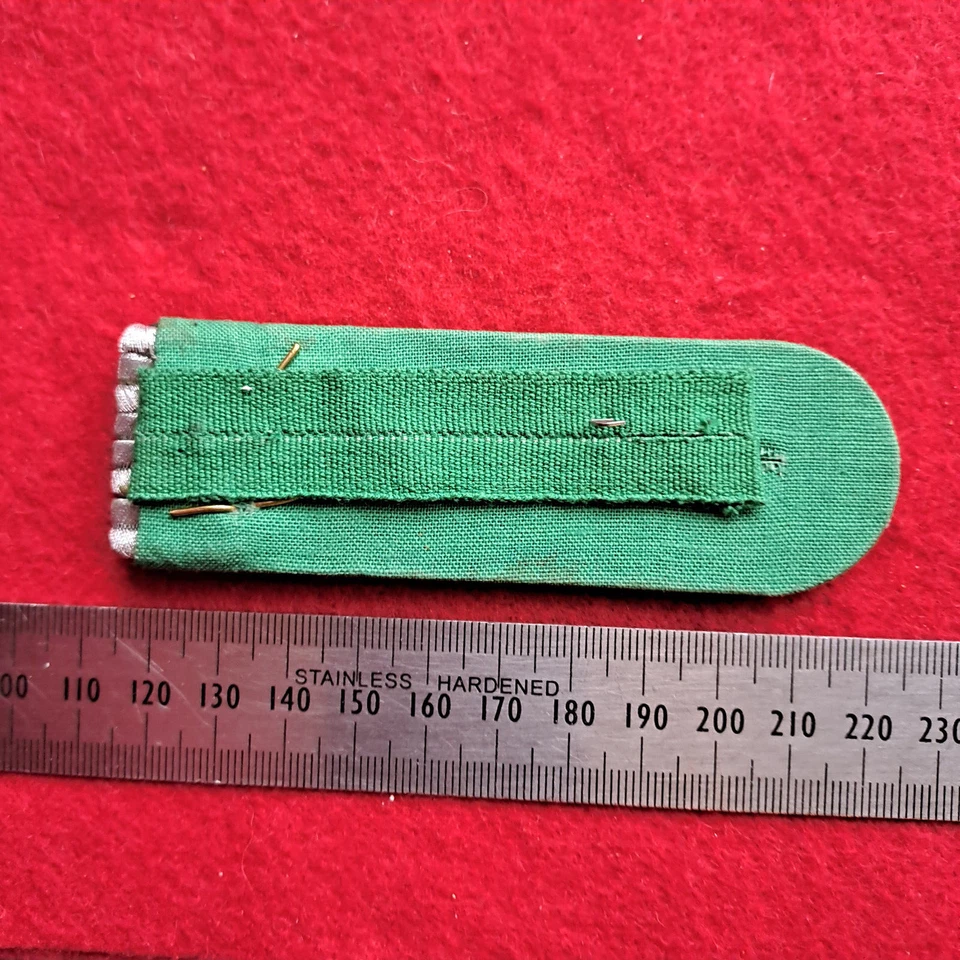 German Army Sergeant Major Rank Shoulder Board Title - Image 3 of 3