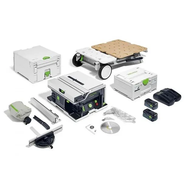 Festool CSC SYS 50 18V 168mm Cordless Systainer SAW 5.2Ah with Stand & Bluetooth - Image 3 of 4
