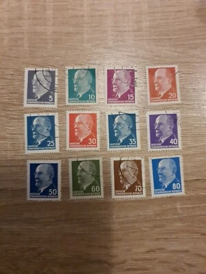briefmarken Walter Ulbricht deutsche demokratische republik Lot - Bild 1 von 3