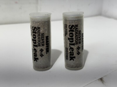 Master Cooling system Radiator Permanent Stop Leak Sealer TWO 20 GRAM TUBES