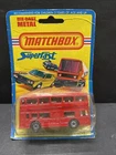 Matchbox Lesney Superfast 17 Londoner double decker bus England