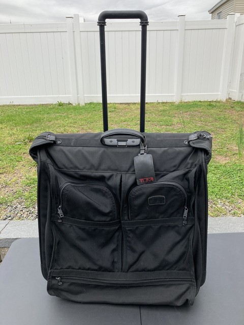Tumi Black Alpha Wheeled Garment Bag 