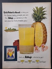 Libby's Quick Packed Hawaiian Pineapple Juice-Print Ad 1953