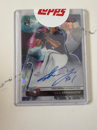 2020 Bowman's Best of Atomic Refractor /25 Shun Yamaguchi #B20-SY Rookie Auto RC