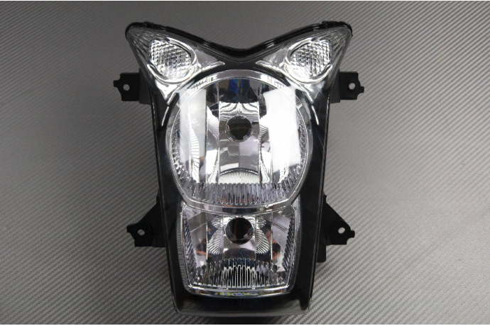Frecce Anteriori Fumè Nero per KAWASAKI ER6 N ER-6N ER6N ER-6 N ER650C 2009-2011