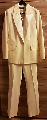 Vivien Caron Damen Anzug Hose Jacke Champagner Beige Gr 40 Hosenanzug Marlene Ebay