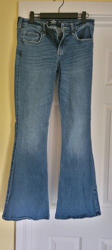 Women's Low Rise Flared Jeans By Hollister (Size 4 Long)