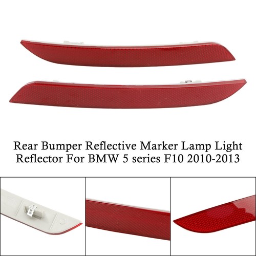 2X Hinten Stoßstange Reflektor Rücklicht Lampen für BMW 5 Series F10 F18 10-13✅ - Bild 19 von 22