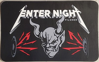 Stone Brewing Company Enter Night Pilsner Craft Beer Sticker Decal Brewery New!!