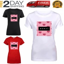 MONAT WOMEN'S T-SHIRT NEW! MULTIPLE COLORS ARE CUSTOMIZED IN ORDER 241