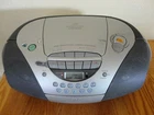 Sony CFD-S300 AM/FM Radio Cassette Tape CD Player Recorder Boombox TESTED