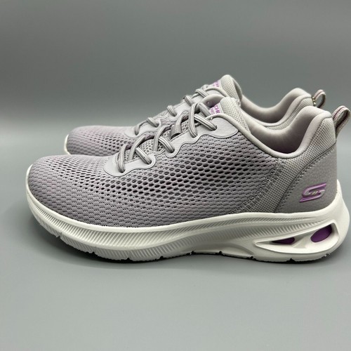 Skechers Bobs Unity- Hint Of Color Sneaker Memory Foam Size 8 - Picture 3 of 6