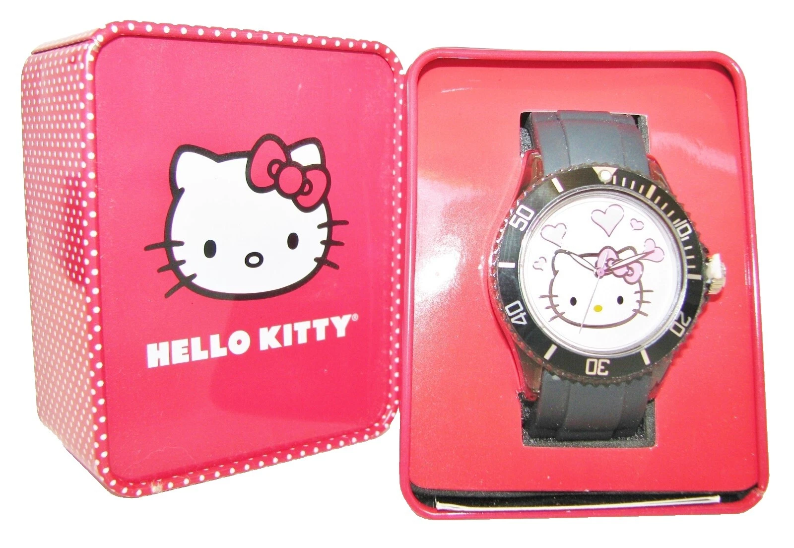 Caso de goma Hello Kitty Relojes de pulsera