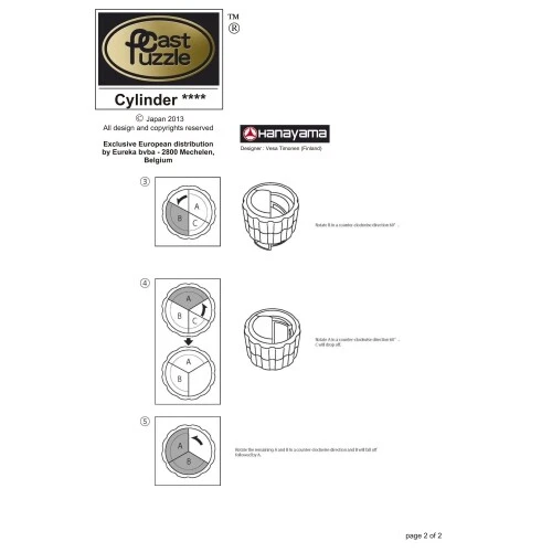 Cast Puzzle Cilindro - Livello 4 - Immagine 4 di 4