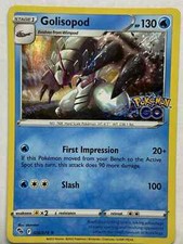 Pokémon TCG Golisopod 026/078 - Pokemon GO - Rare Holo Card