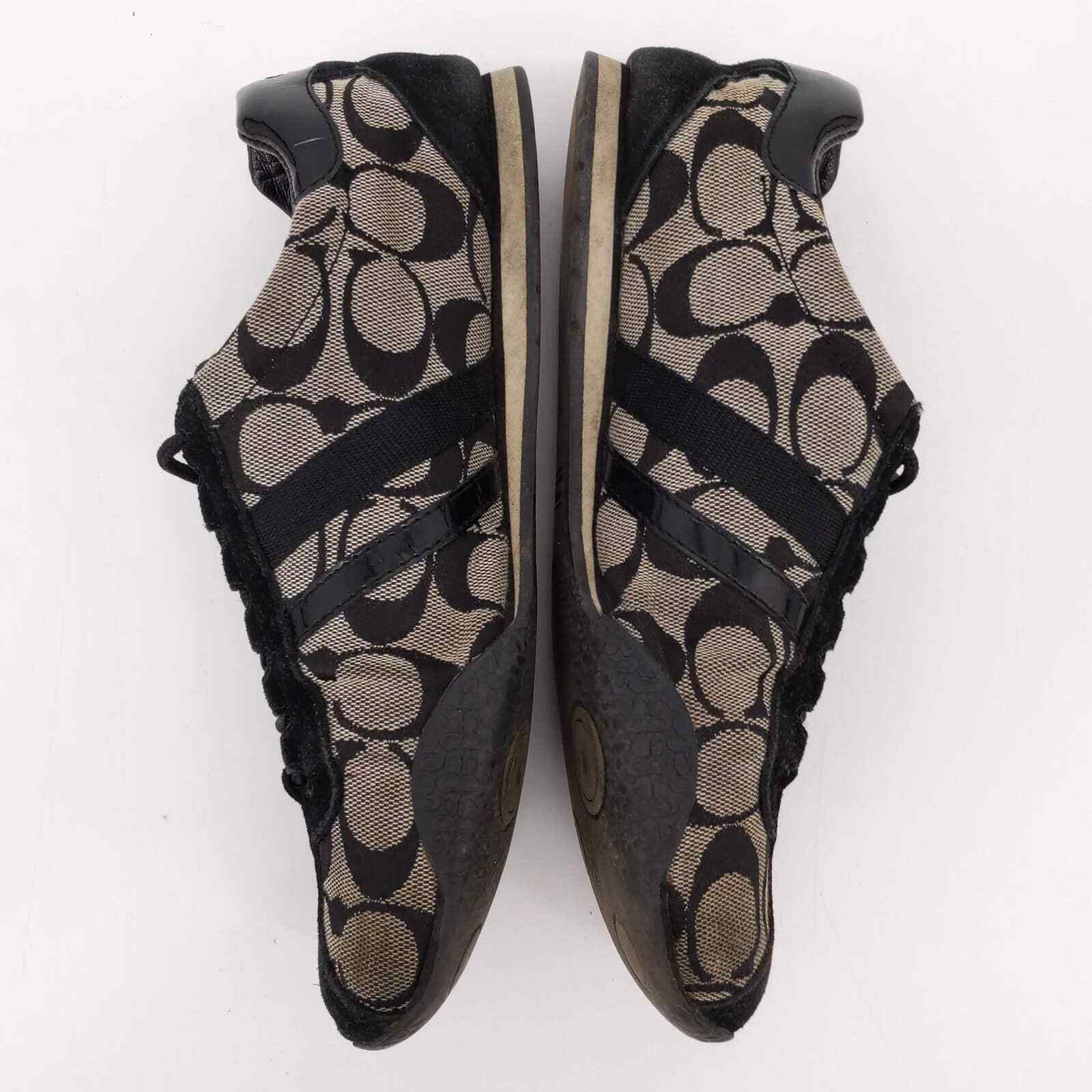 Coach Katelyn Signature Monogram Canvas Sneakers Lace… - Gem