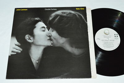 JOHN LENNON YOKO ONO Double Fantasy LP 1980 Geffen Vinyl Canada