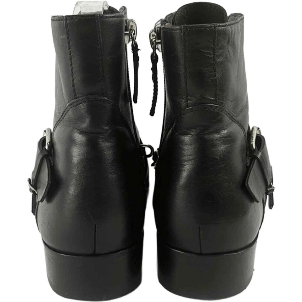 Botas de moto Tabitha Simmons negras al tobillo Byron talla 37,5 (7/7,5) Foto 4 de 4