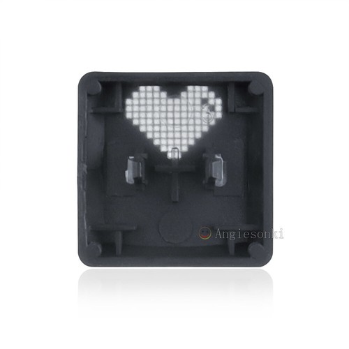 Custom Heart Keycaps for Logitech G813 G815 G913 G915 RGB Keyboard Replacement - Picture 4 of 7