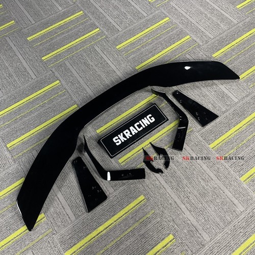 Glossy black Rear Trunk Spoiler Sport Wing Fits McLaren 540C 570S 570GT 2015-19 - Foto 15 di 18