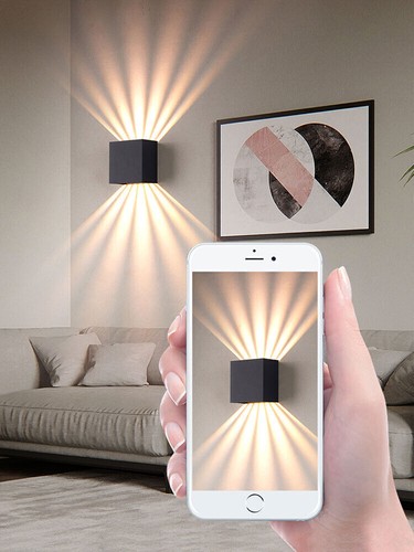 Outdoor/Indoor Lighting 6W LED Wall Sconce Light Waterproof Up/Down Lamp Bedroom - Picture 4 of 14