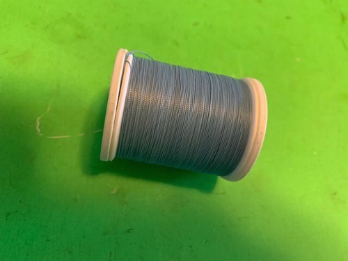 GUDEBROD NYLON ROD WRAPPING THREAD COLOR NO. 037 LIGHT BLUE 450 YDS. SIZE C L@@K - Picture 3 of 3