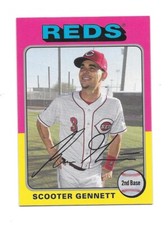 2019 Topps Archives SCOOTER GENNETT 1975 Topps Silver #/99 #103 -REDS-