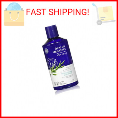 Avalon Organics Thickening Shampoo Complex (Packaging may vary), Biotin B, 14 Fl