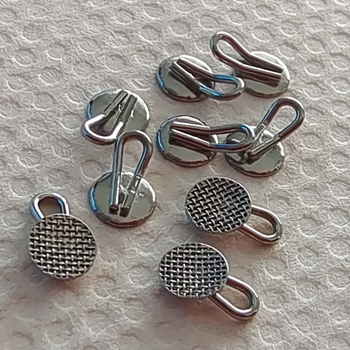 Dental Kieferorthopädische Lingualknöpfe Zughaken Rund Netz Basis 10 Stück/Packung - Bild 4 von 13