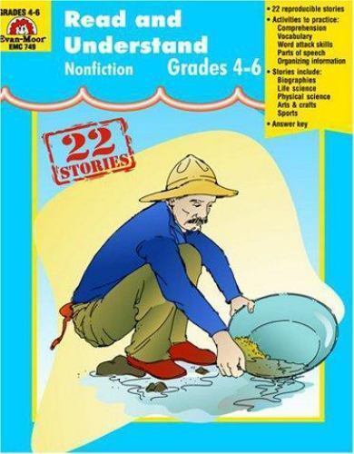 READ & UNDERSTAND, NONFICTION: GRADES 4-6 By Tekla White - Picture 1 of 1