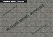 1:35 scale (3xA4) Pavement Floor - Peel and Apply decal/model/diorama/military 2