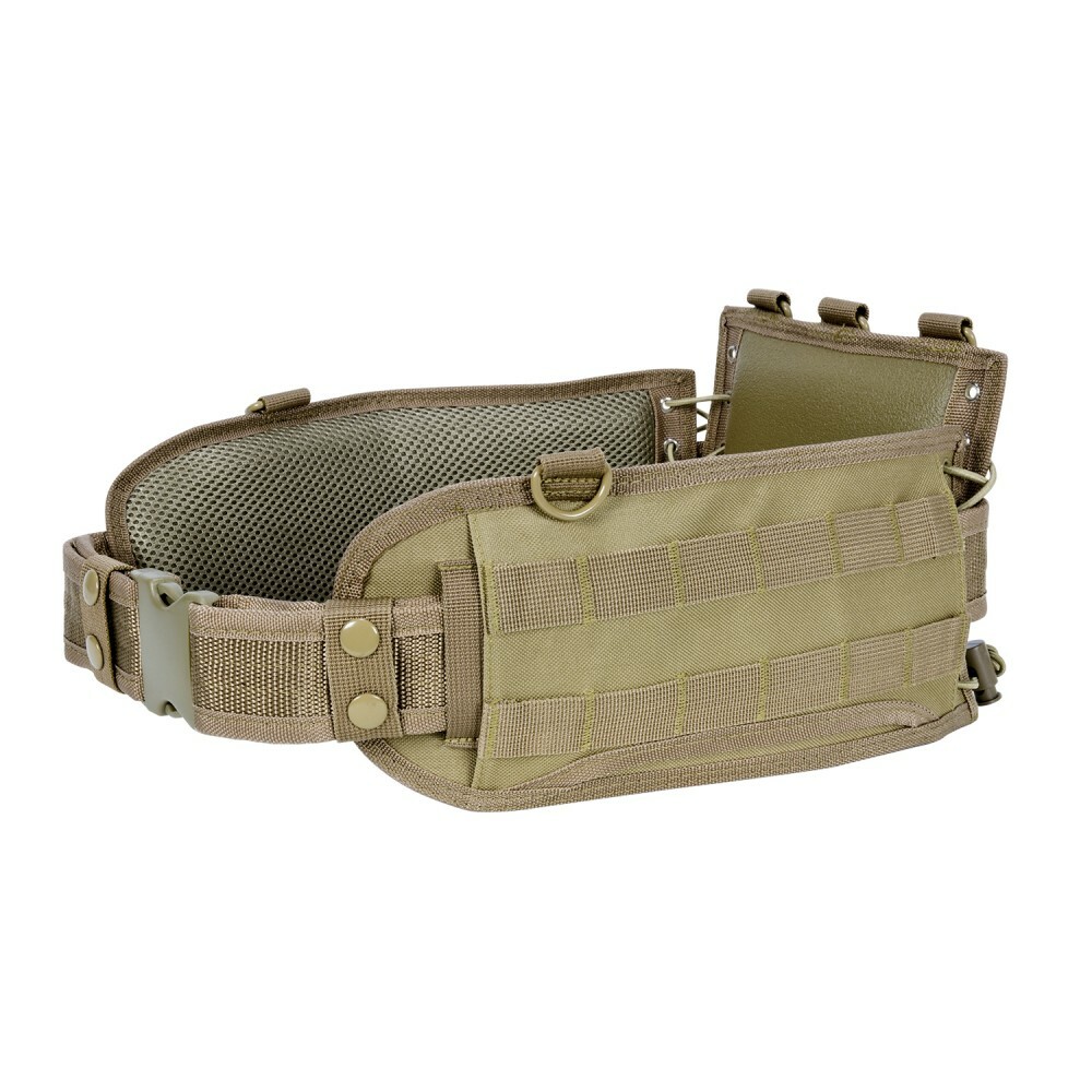 VISM Tactical Padded Airsoft MOLLE Compatible Battle Belt by