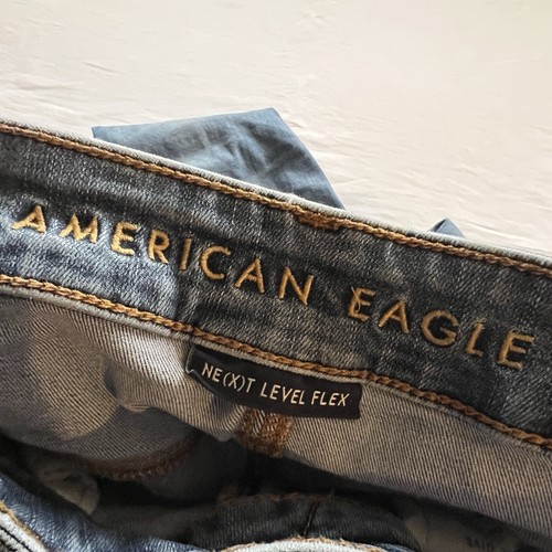 American Eagle Women’s Size 3 Next Level Flex Skinny Stretch Blue Jeans - Picture 13 of 15