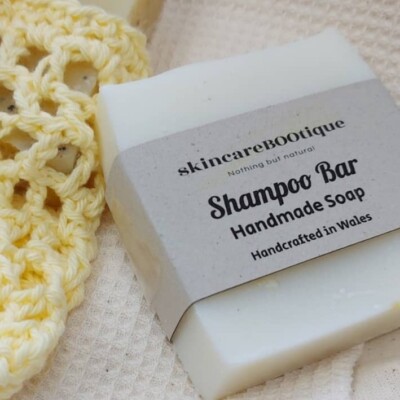 Shampoo Bar für alle Haartypen ohne Farbe, ohne Parfüm, Palmöl, veganfreundlich
