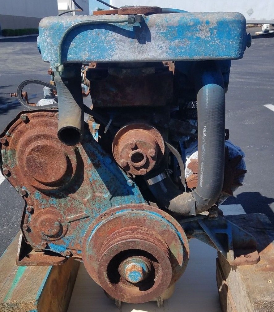 Ford Dorsett 2715E / 6D380, Marine Diesel Engine, 120HP eBay