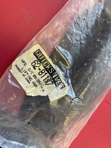 Mercury Inflatable Boat Lifting Handle Black Nip Nos 62-811337 / 859007 2 - Picture 2 of 2