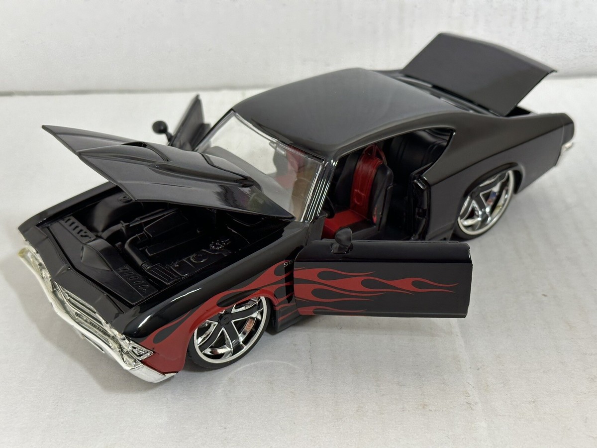 ミニカー Jada Toys 1 24 BIGTIME Muscle 1969 Chevy 1969 Chevy Chevelle SS Orange Bigtime Muscle Jada Toys 1/24