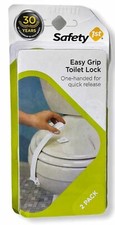 Safety 1st Easy Grip Toilet Lock One Handed For Quick Release NEW