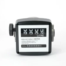 Multifunctional Mechanical Fuel Gauge Digital Diesel Gasoline Flow Meter