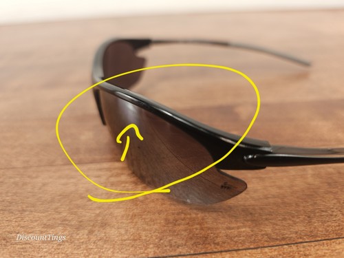 Sunglasses Foster Grant Ironman Impact Resistant Semi Rimless UVA-UVB - Picture 8 of 8