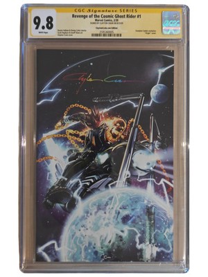 Revenge of the Cosmic Ghost Rider #1 CGC Signature Series Clayton Crain Infinity