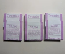 3 BEP Currency Straps - Straps from $20