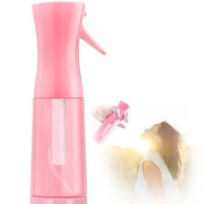 Empty Spray bottles, Continuous Spray Bottle with Fine Mist for Hairstyling, 